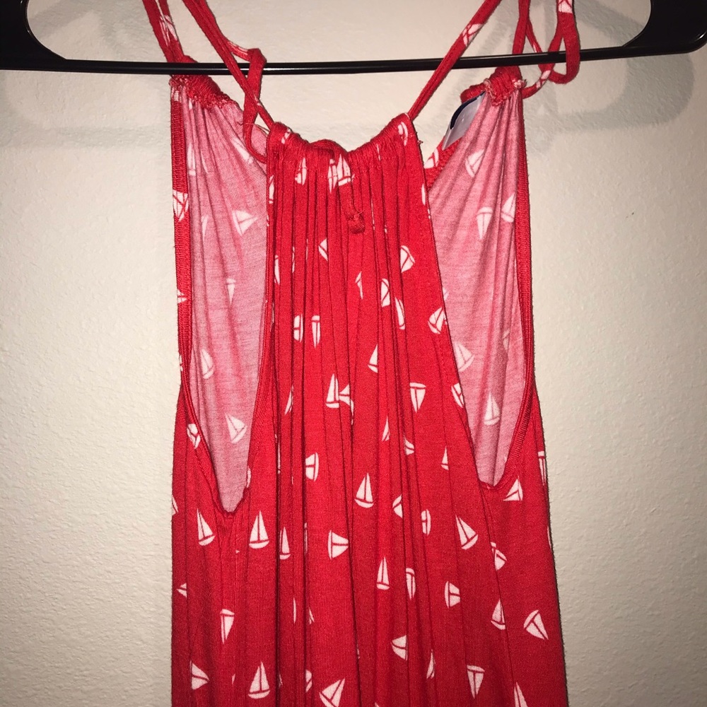 Old Navy Red Sail Summer Dress